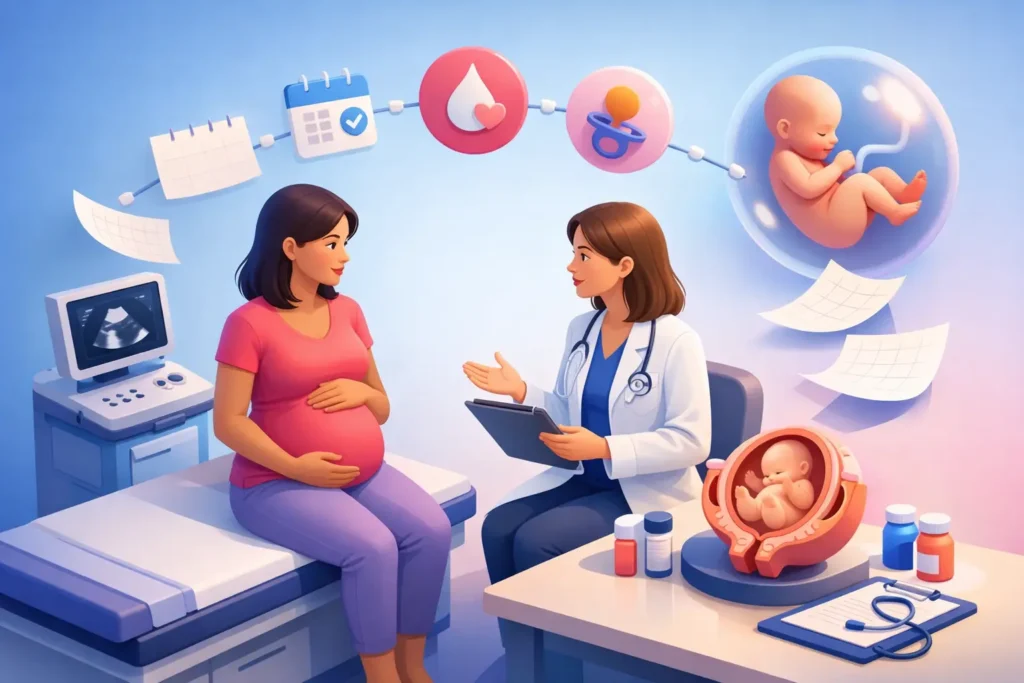 Cada cuánto hacer control prenatal en el embarazo