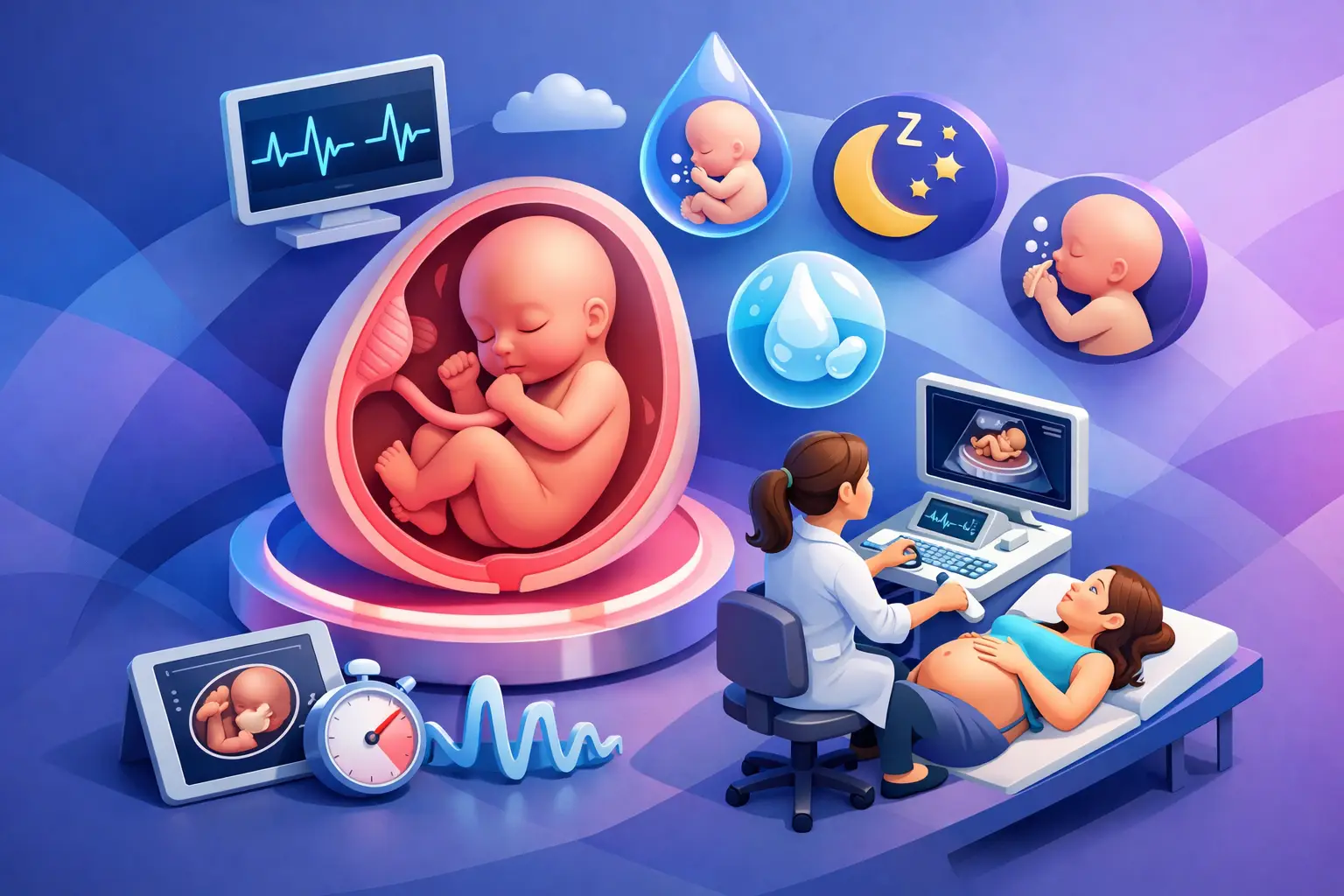 Cómo interpretar el perfil biofísico fetal