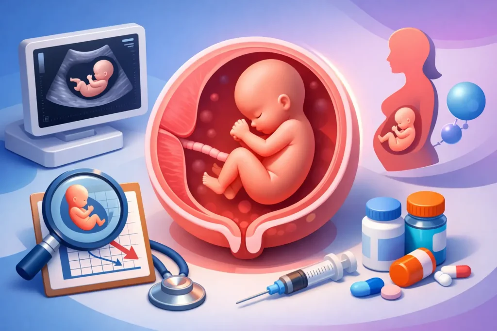 Restricción del crecimiento fetal: qué significa