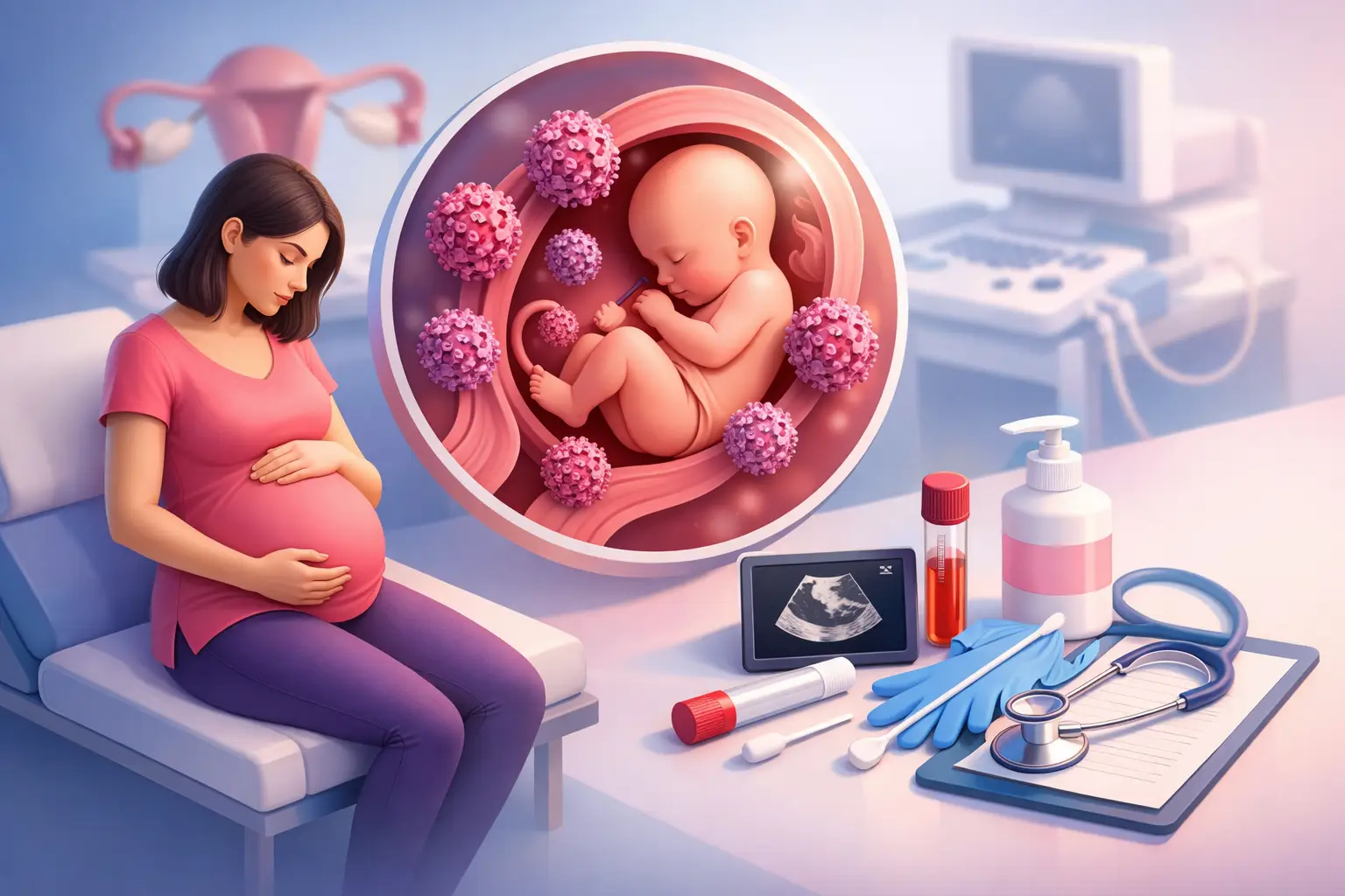 Infección por VPH durante el embarazo y sus cuidados