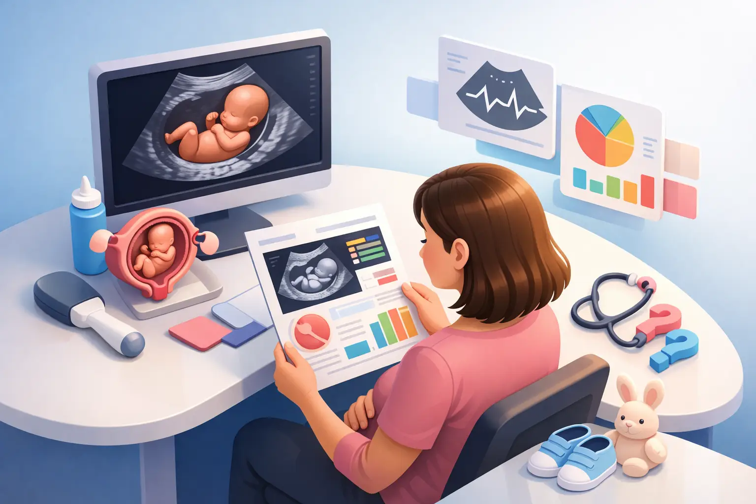 Cómo leer un reporte obstétrico fetal sin angustia